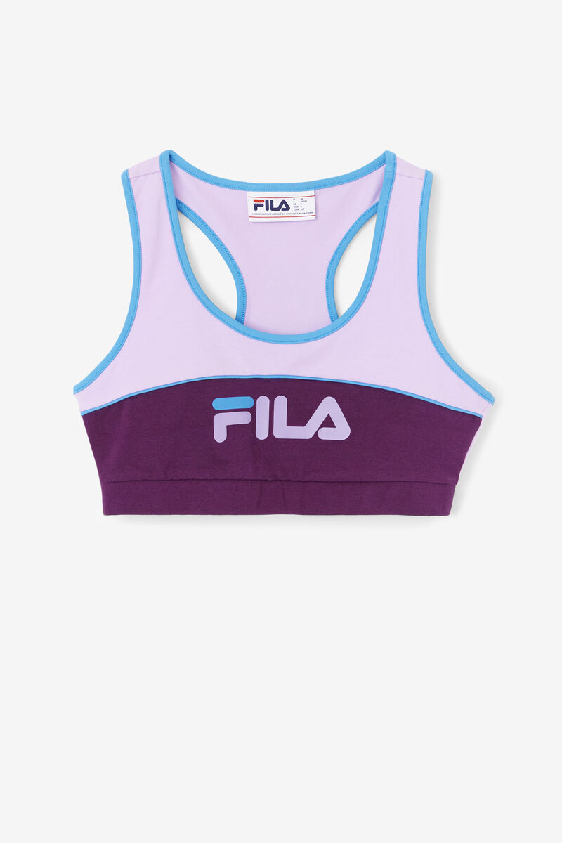 Women\'s Fila Kairi Bra Top Sports Bra Pink / Purple | Lz95xkHE3mQ