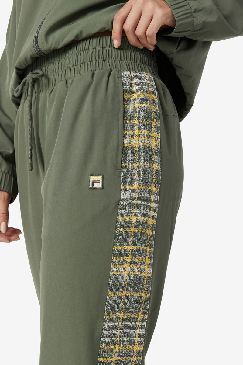 Women's Fila Kensie Wind Pant Pants Olive | lMNfHaoQq2K