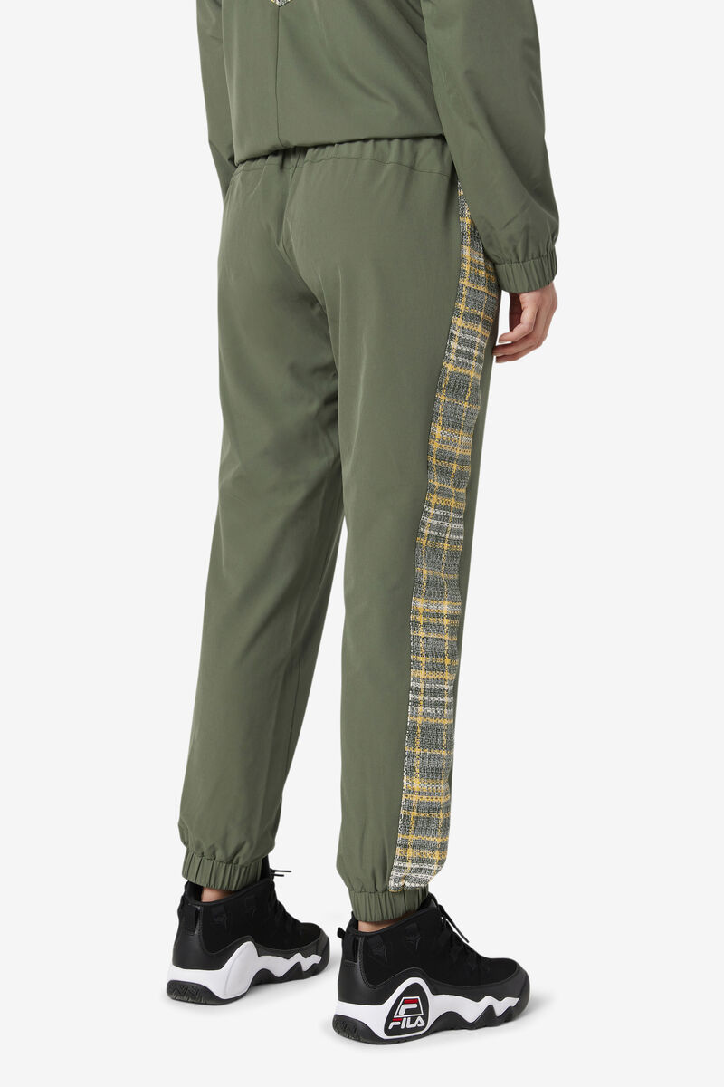 Women's Fila Kensie Wind Pant Tracksuits Olive | xR4o9idaE7b