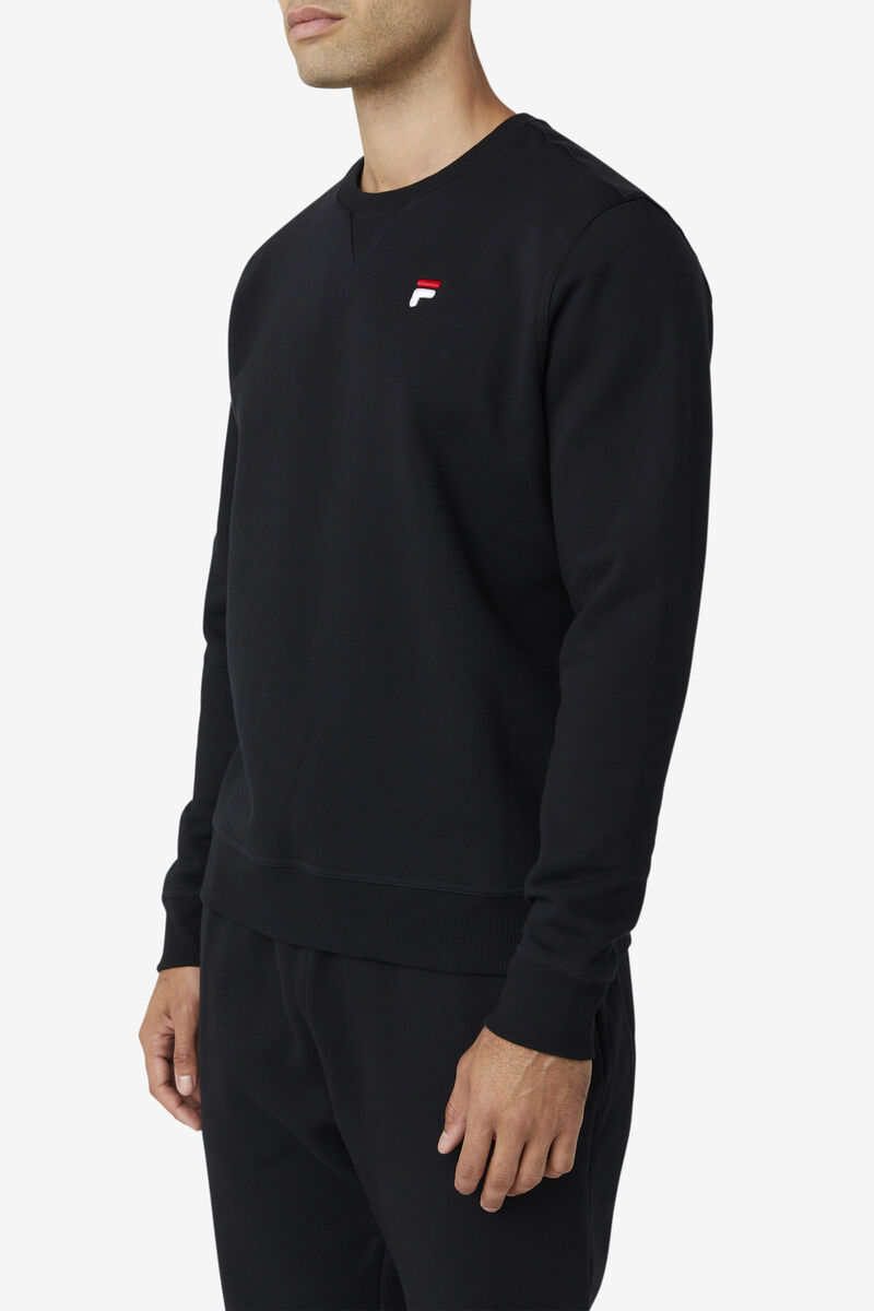 Women's Fila Kieve Sweatshirt Sweatshirts Black | Ebrye6SDAM8
