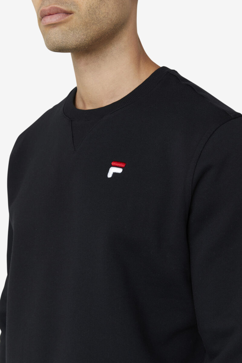 Women's Fila Kieve Sweatshirt Sweatshirts Black | Ebrye6SDAM8