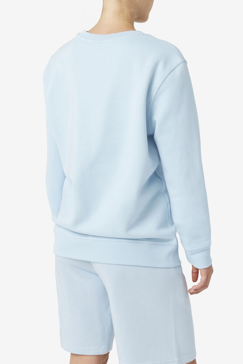 Women's Fila Kieve Sweatshirt Sweatshirts Light Blue | iwilmrB1kbJ