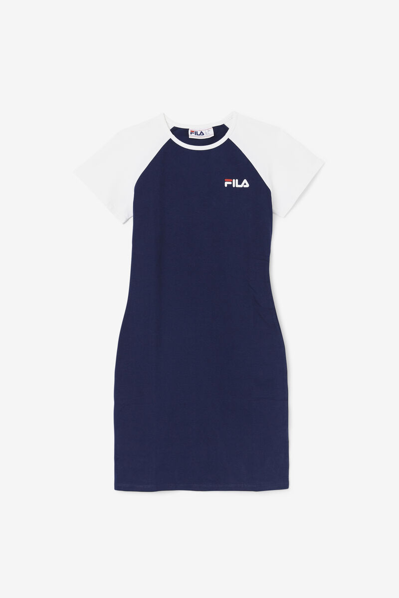 Women\'s Fila Kyra Dress Dresses Navy | aUSxQC9vzsi
