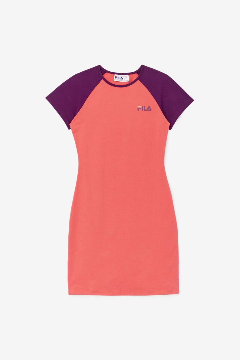 Women\'s Fila Kyra Dress Dresses Pink | W3JMegbwXsI