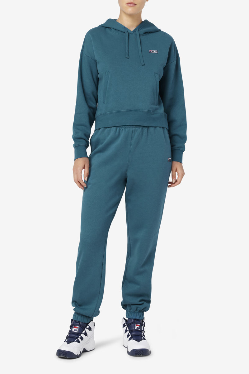 Women's Fila Lassie Jogger Tracksuits Blue Coral | Tzk2TFnuffC