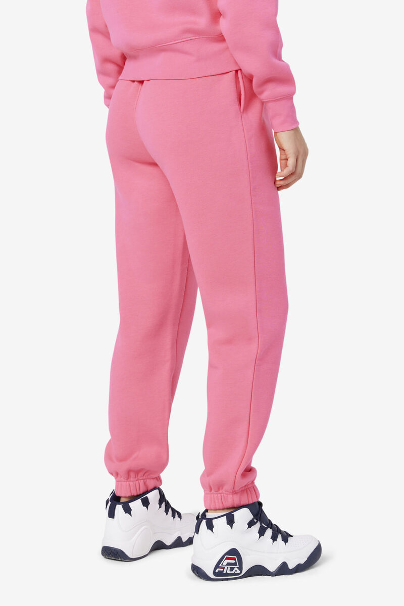 Women's Fila Lassie Jogger Tracksuits Pink | d3sanvSJyWp