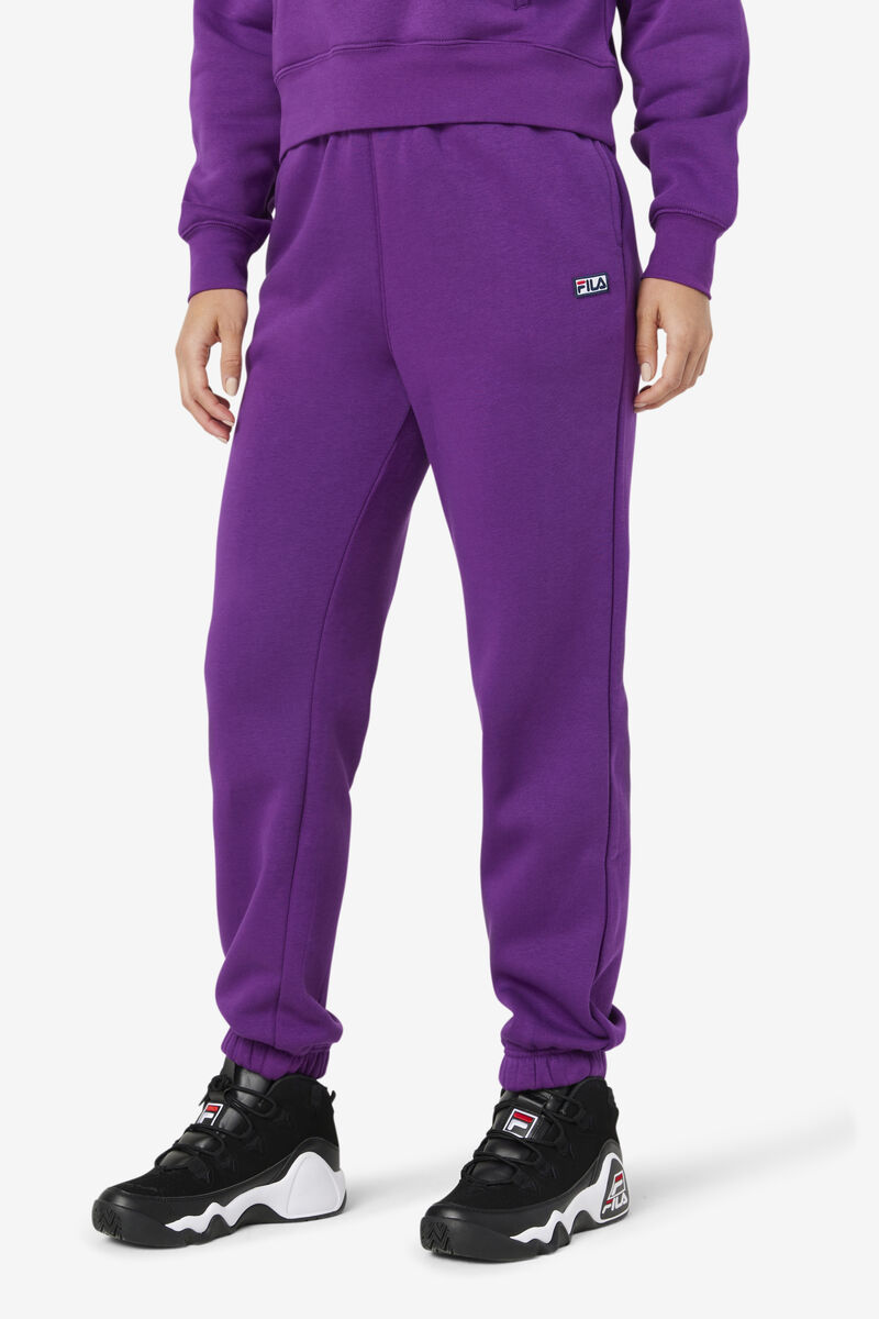 Women's Fila Lassie Jogger Tracksuits Purple | lYrN3WCe8tJ