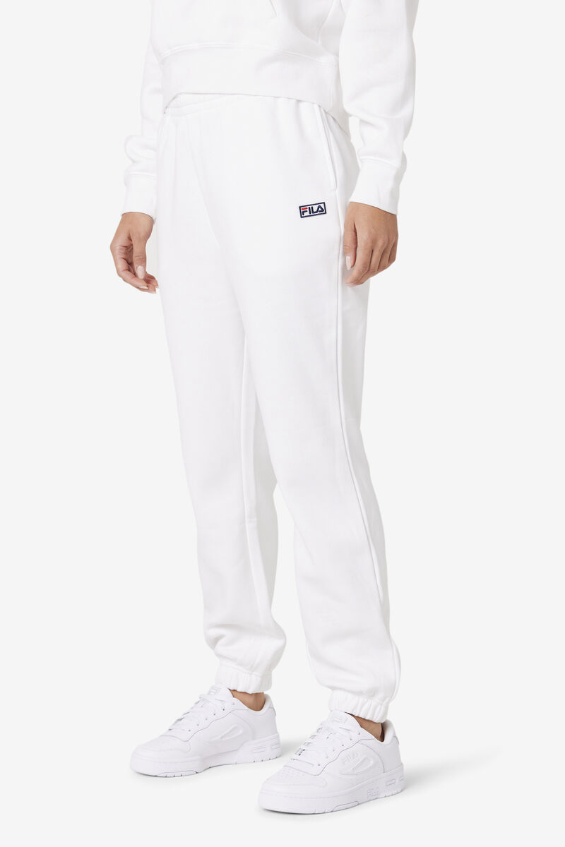Women's Fila Lassie Jogger Tracksuits White | 8kcc5HrH3KG