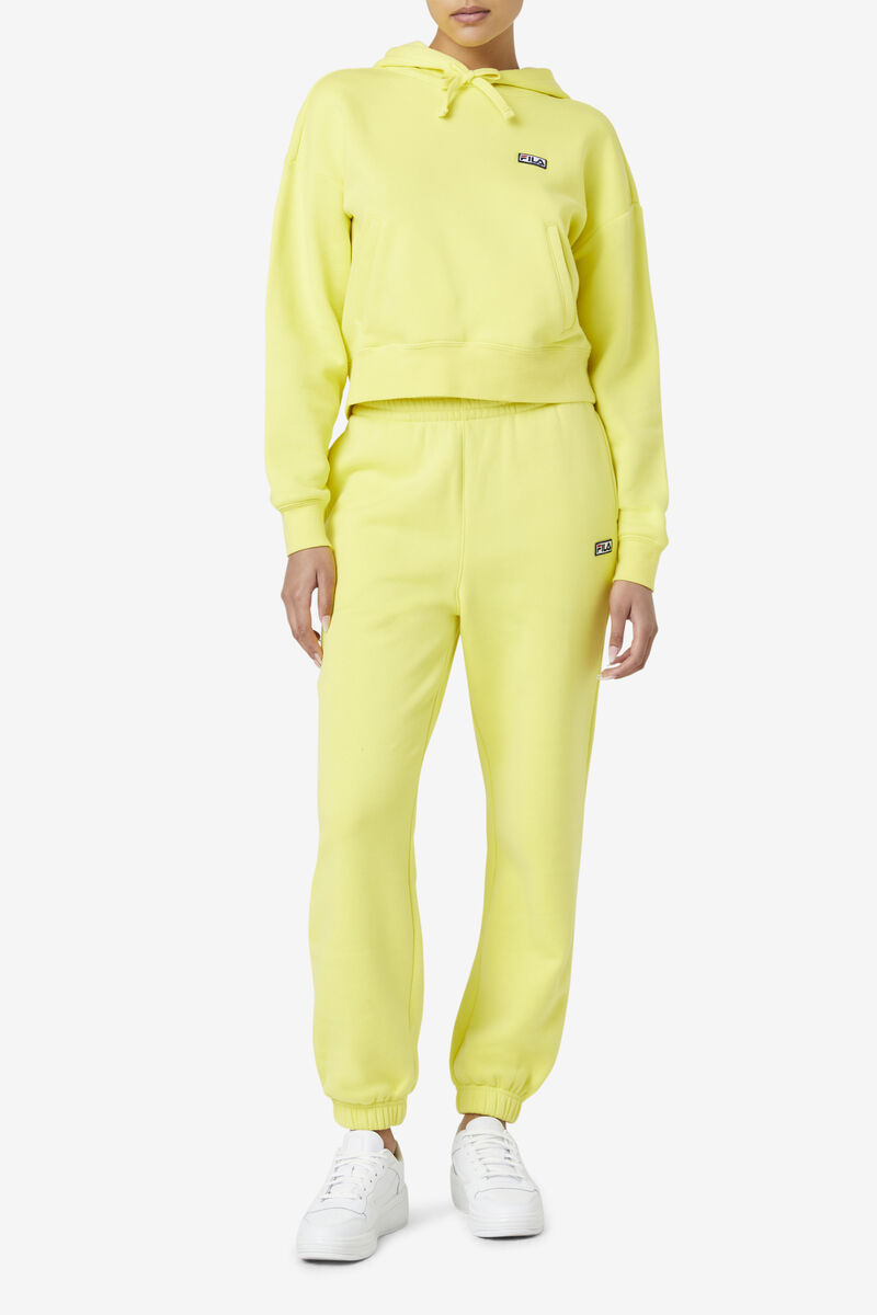 Women's Fila Lassie Jogger Tracksuits Yellow | wnGO4DxrsRf