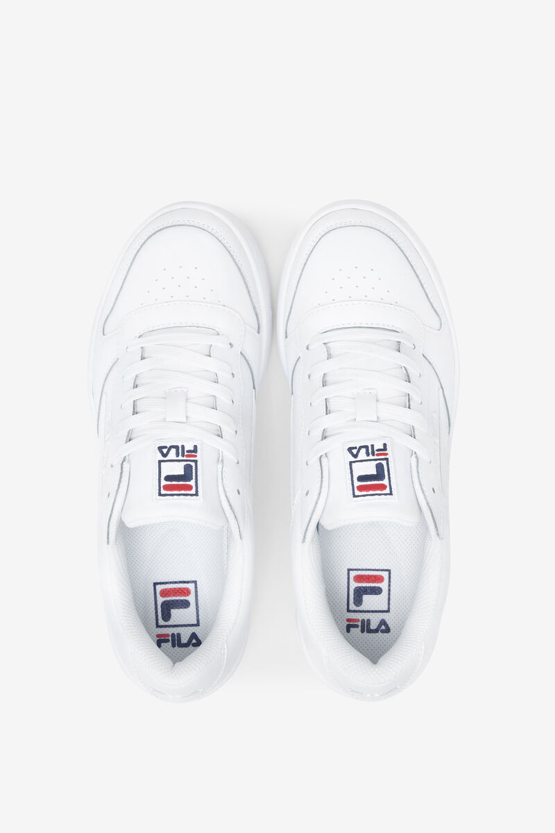 Women's Fila Lnx-100 Sneakers White / Navy / Red | v2GrOfSnM9u