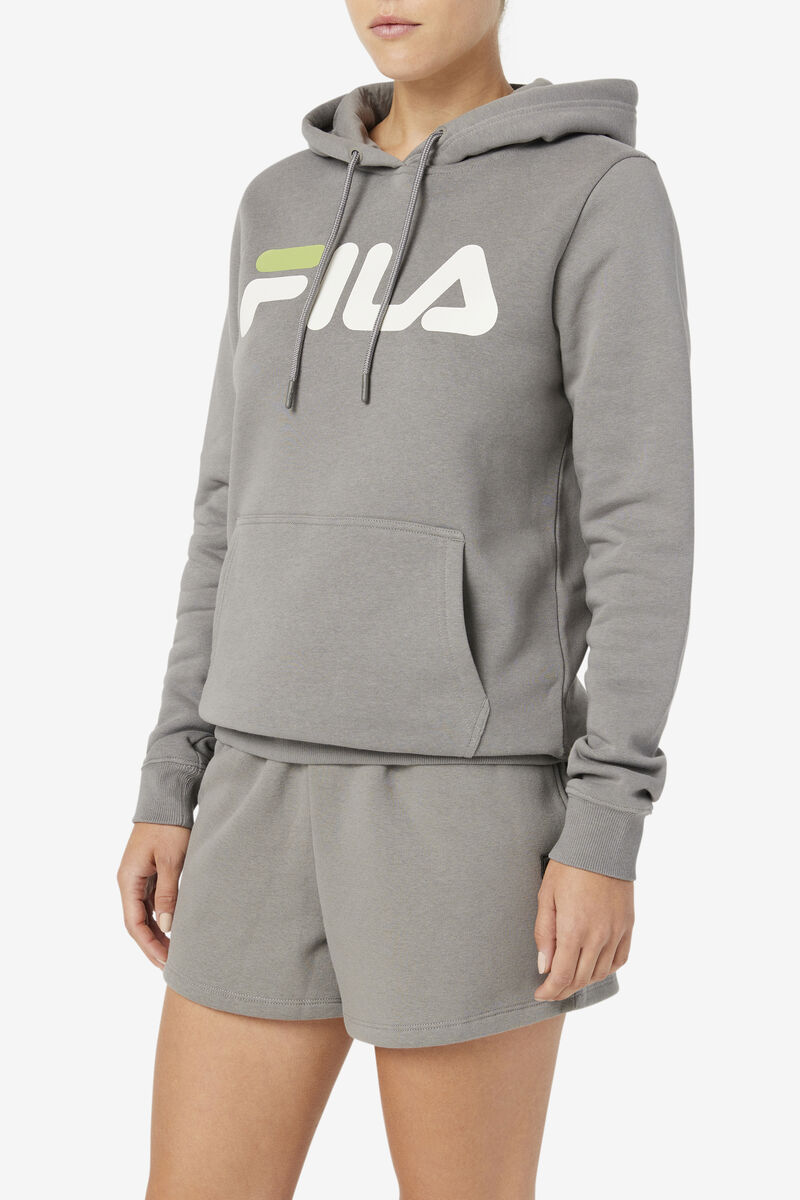 Women's Fila Lucy Hoodie Hoodies Green | C7xHZGKp1JM