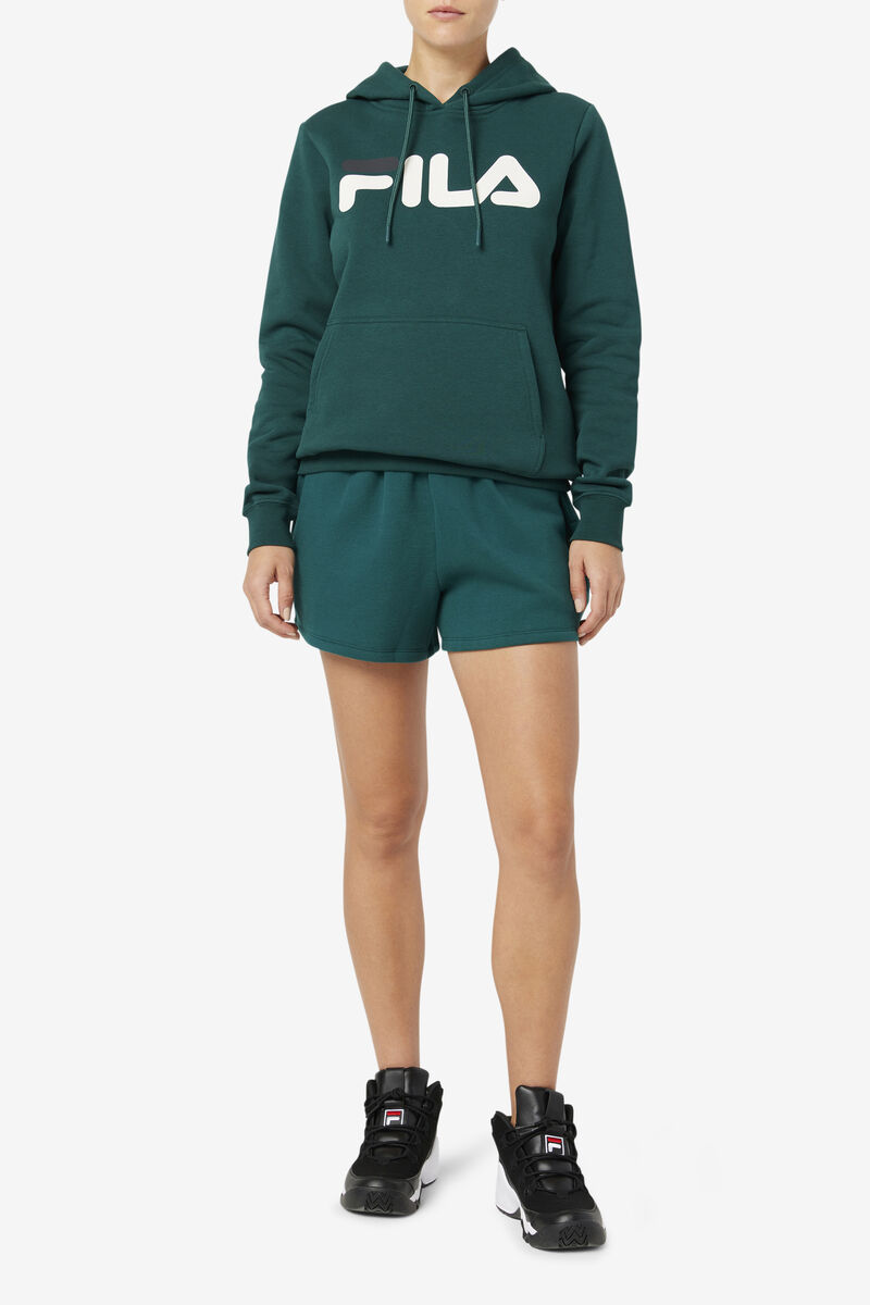 Women's Fila Lucy Hoodie Hoodies Green | wqogbkQH4NV