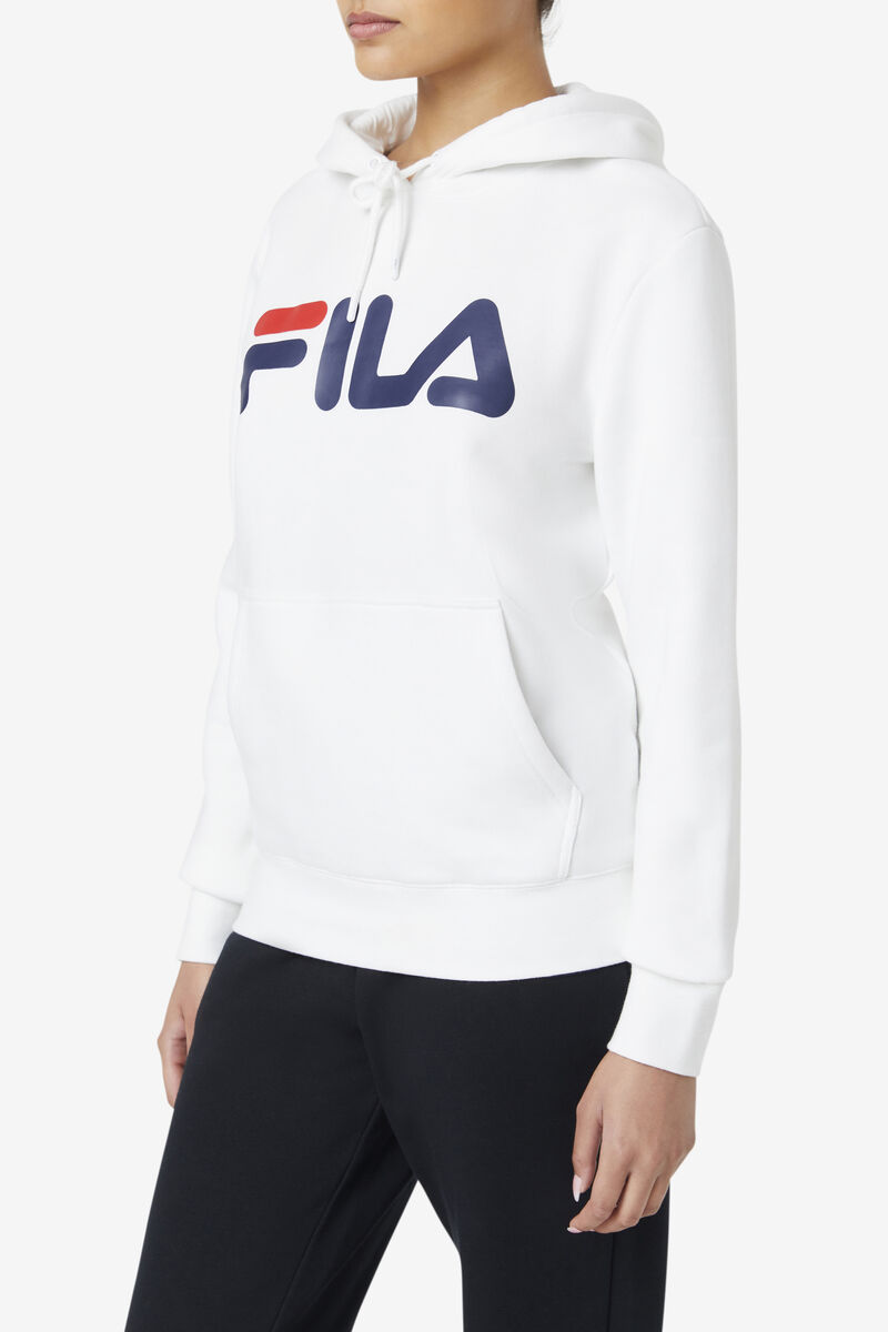Women's Fila Lucy Hoodie Hoodies White / Navy | u61CWUUxIAn