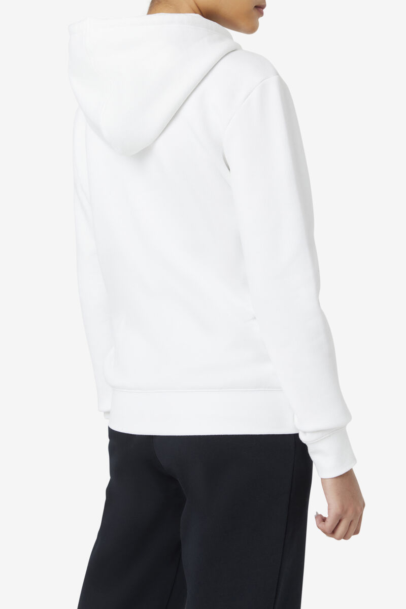 Women's Fila Lucy Hoodie Hoodies White / Navy | u61CWUUxIAn