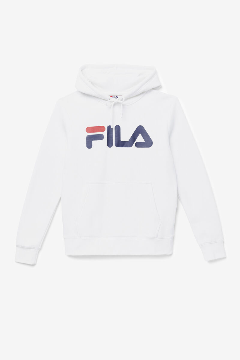 Women\'s Fila Lucy Hoodie Hoodies White / Navy | u61CWUUxIAn