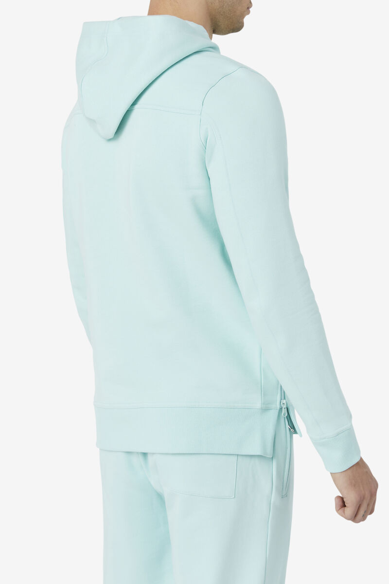 Women's Fila Maddox Pullover Hoodie Hoodies Blue | ZqQh814YHl2
