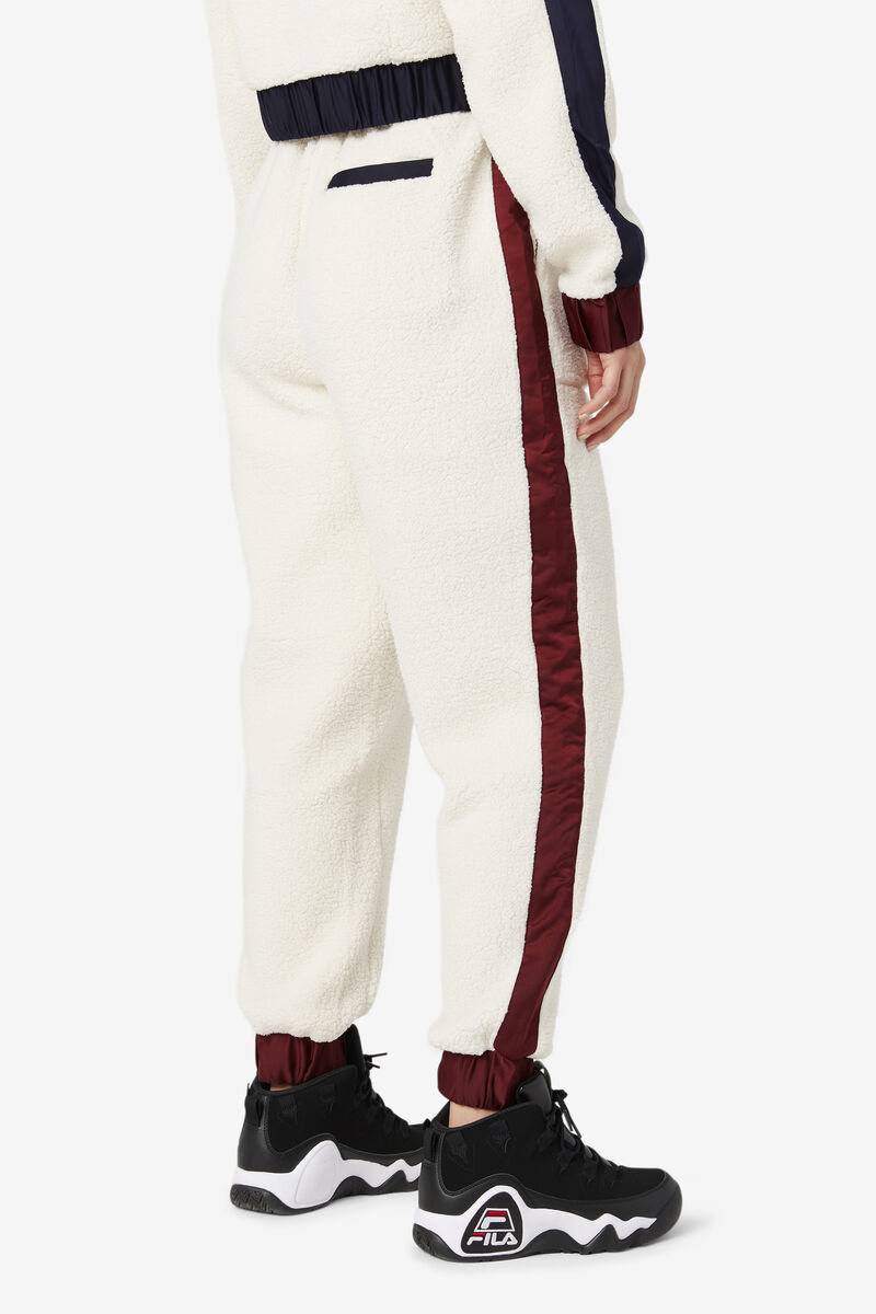 Women's Fila Malia Jogger Tracksuits Navy / Brown | fglg6dvVFcT