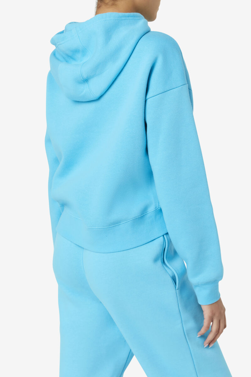 Women's Fila Marina Hoodie Hoodies Blue | dXu69Y3Kby8