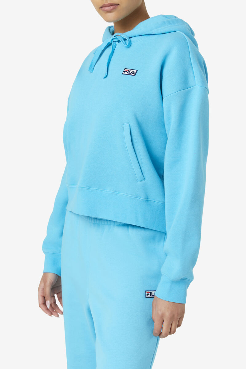 Women's Fila Marina Hoodie Hoodies Blue | dXu69Y3Kby8
