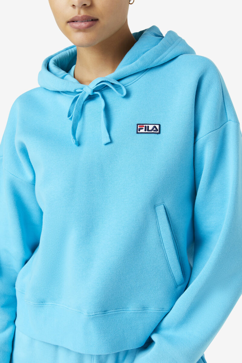 Women's Fila Marina Hoodie Hoodies Blue | dXu69Y3Kby8