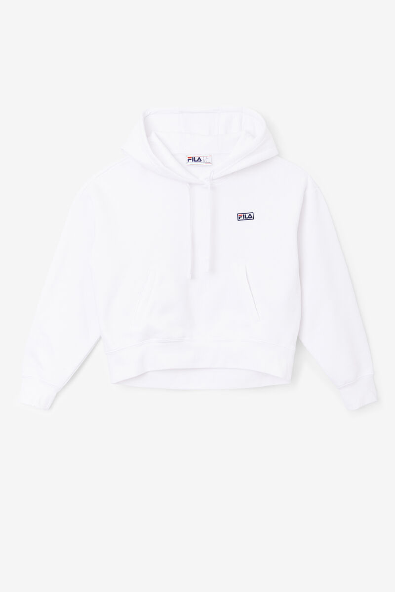 Women\'s Fila Marina Hoodie Hoodies White | GbqLs7mUHNh