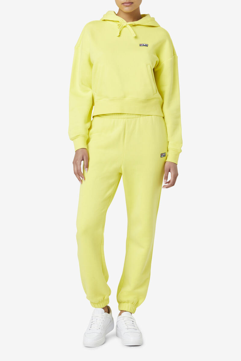 Women's Fila Marina Hoodie Hoodies Yellow | sEnbUJcCBR7