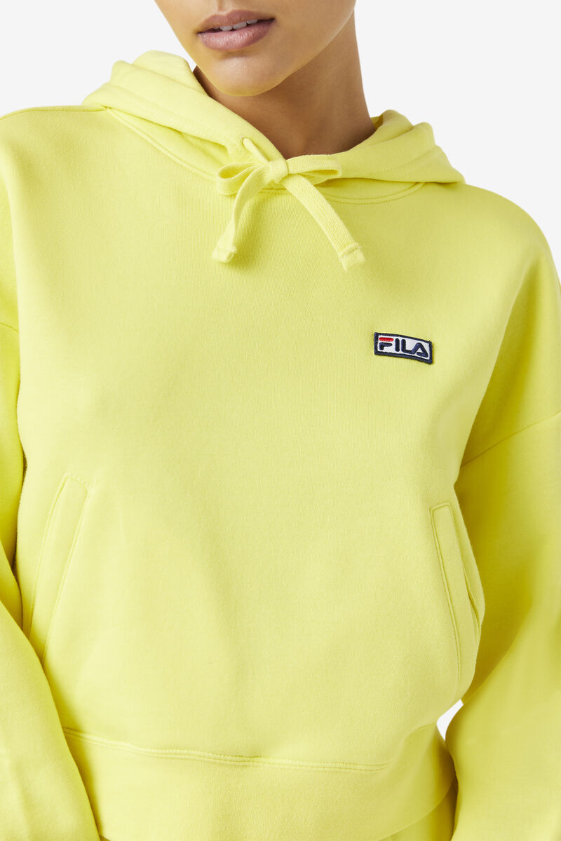 Women's Fila Marina Hoodie Hoodies Yellow | sEnbUJcCBR7