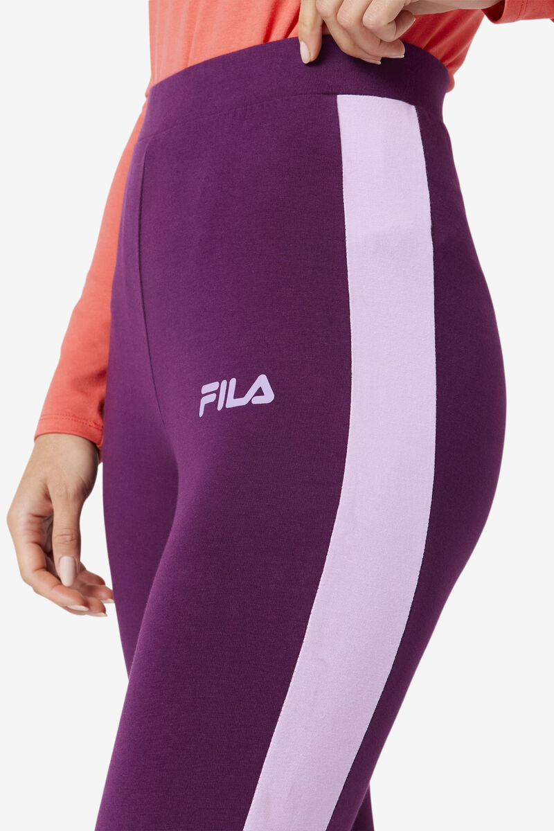 Women's Fila Mercy Legging Leggings Rose Red | 26VH4zvyhhB