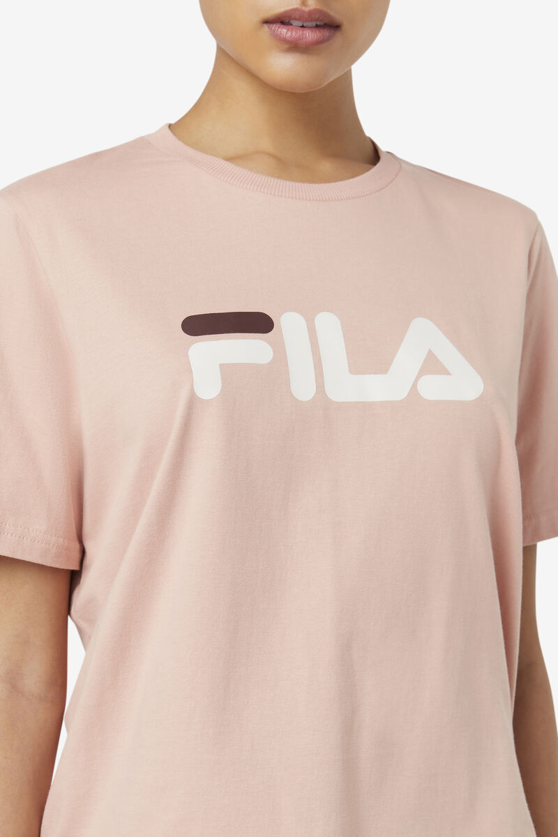 Women's Fila Miss Eagle T Shirts Rose / Deep | 21gHOOSYhwK