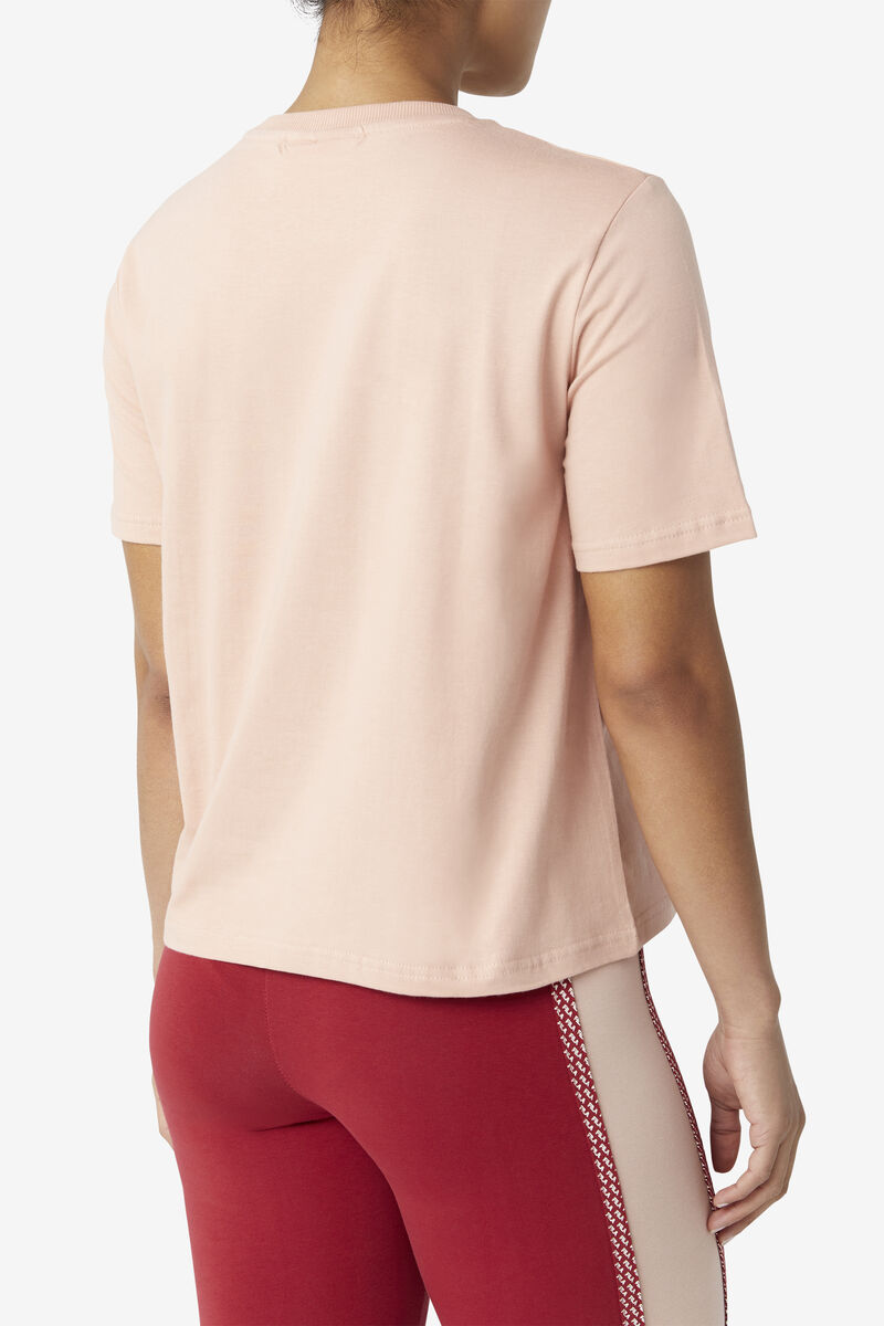 Women's Fila Miss Eagle T Shirts Rose / Deep | 21gHOOSYhwK