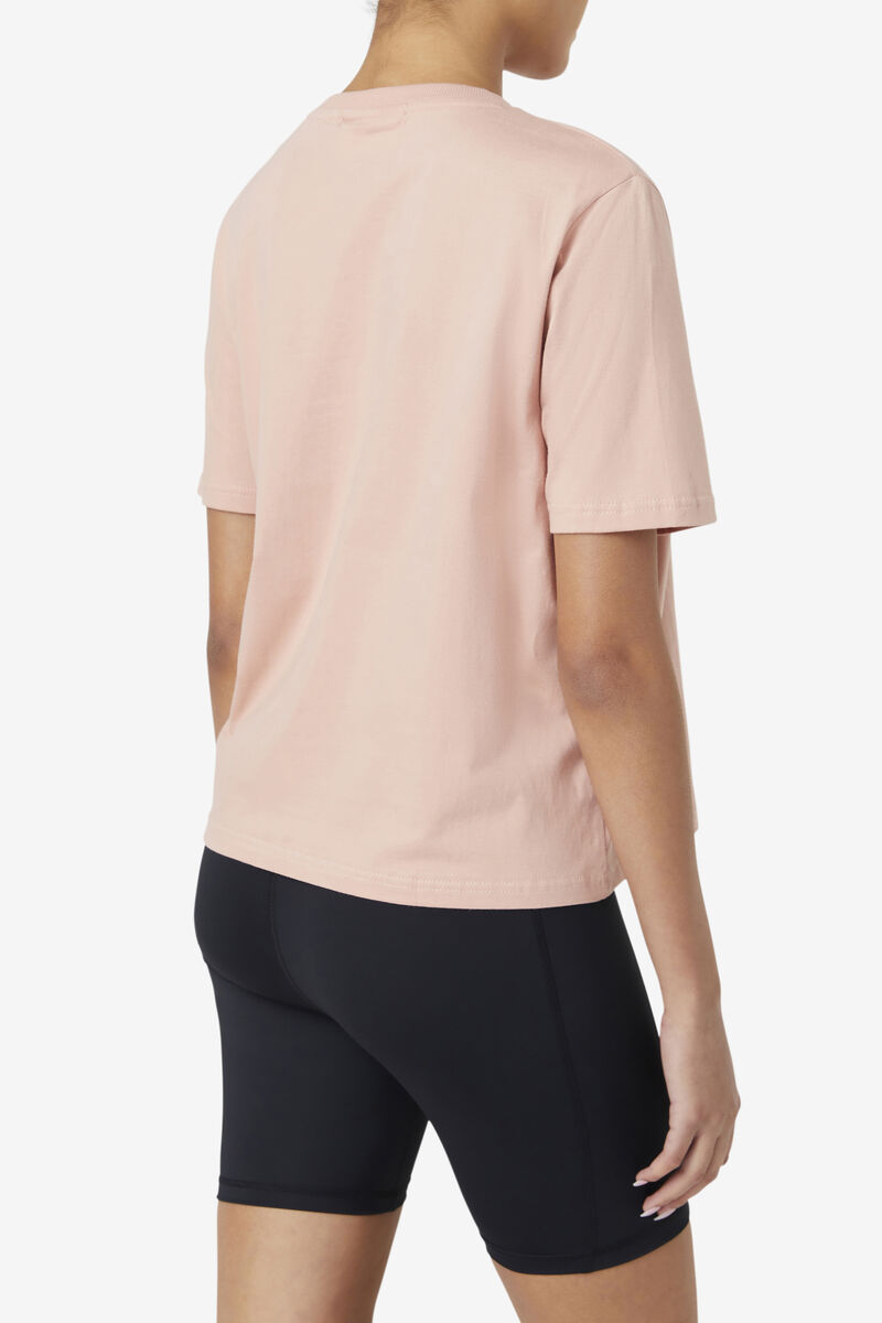 Women's Fila Miss Eagle T Shirts Rose / Deep | 21gHOOSYhwK