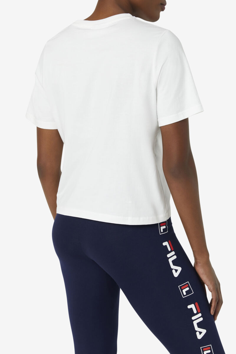 Women's Fila Miss Eagle T Shirts White | 18wQtKEQbGm