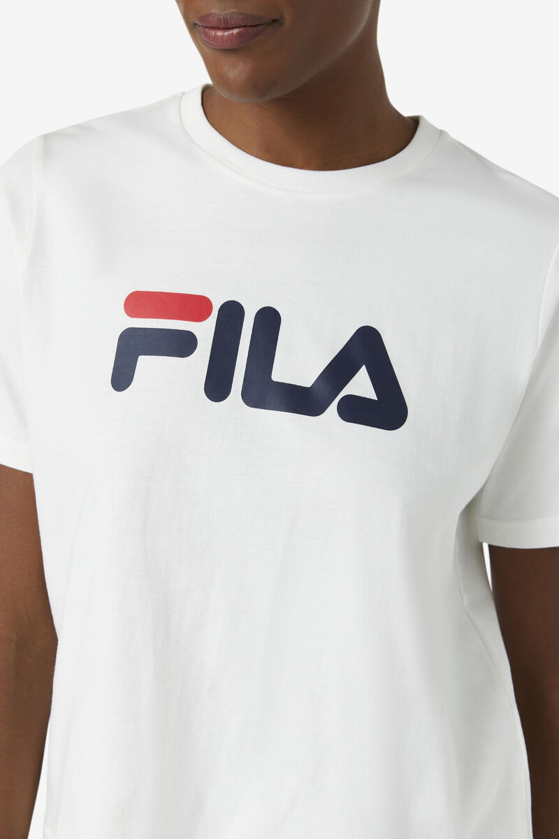 Women's Fila Miss Eagle T Shirts White | 18wQtKEQbGm