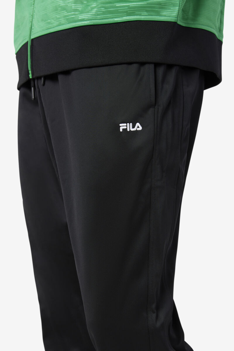 Women's Fila Nigeria Track Pant Tracksuits Black / White | xAxdBqYsp6B