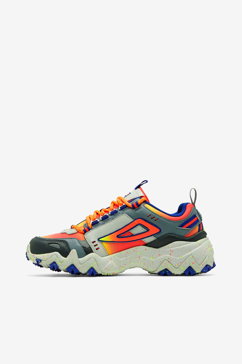 Women's Fila Oakmont Tr Sneakers Pink / Yellow / Blue | cJgWQLZvOwk