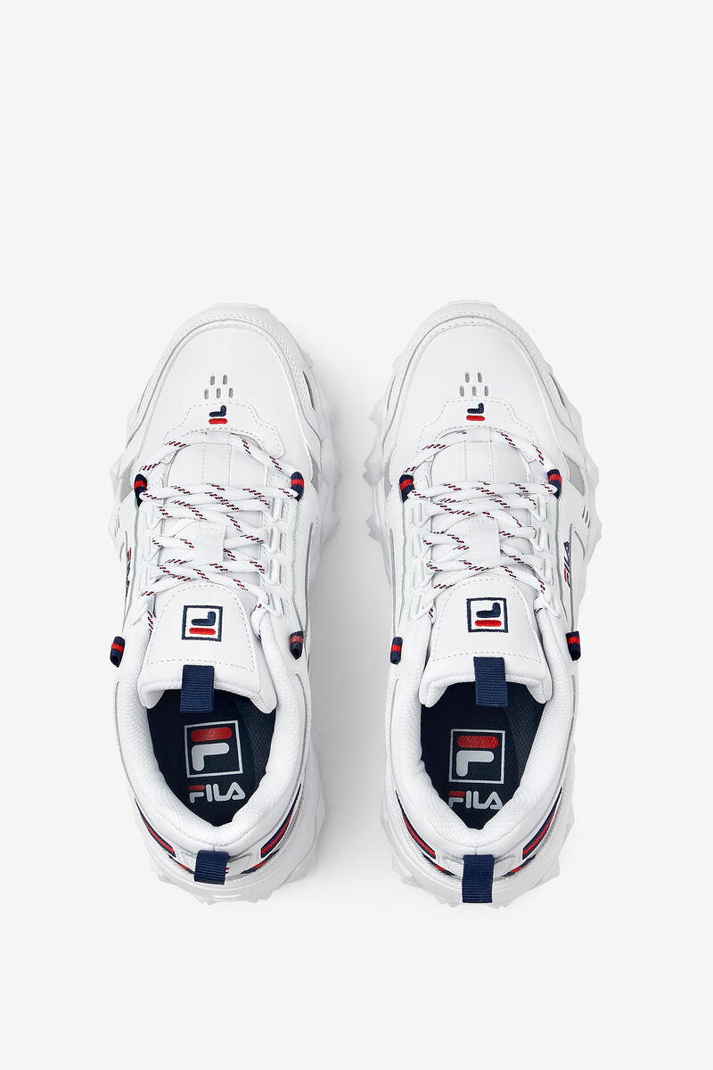 Women's Fila Oakmont Tr Sneakers White / Navy / Red | FuBgSHnRAFh