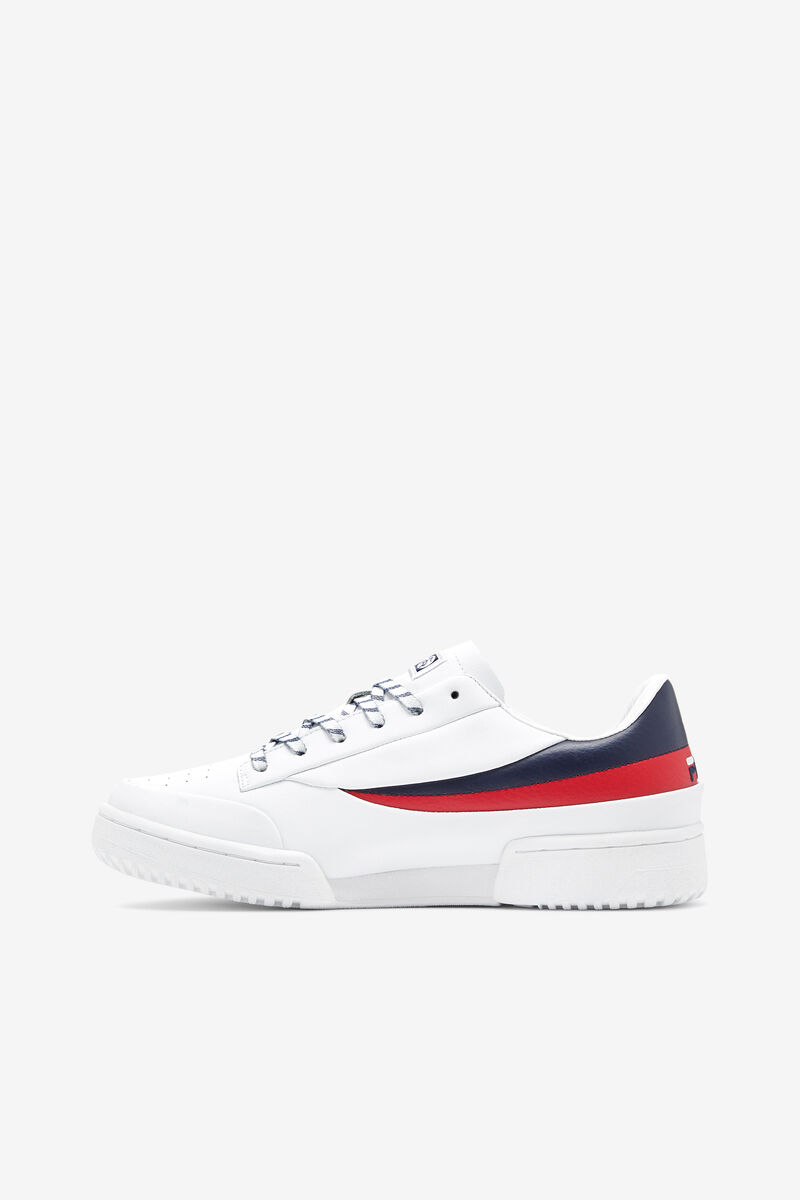 Women's Fila Original Tennis Lx X Brooks Brothers Sneakers White / Navy / Red | 9o4AbMX6l4k