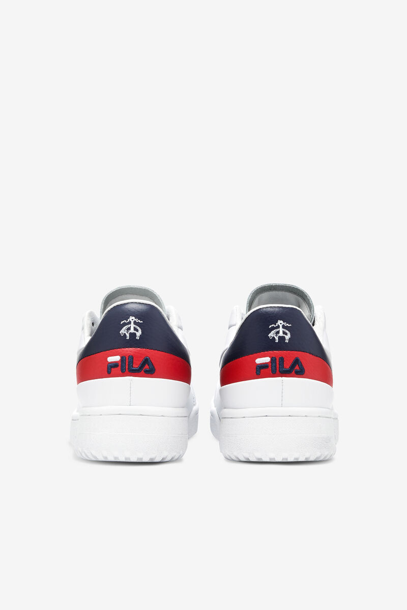 Women's Fila Original Tennis Lx X Brooks Brothers Sneakers White / Navy / Red | 9o4AbMX6l4k