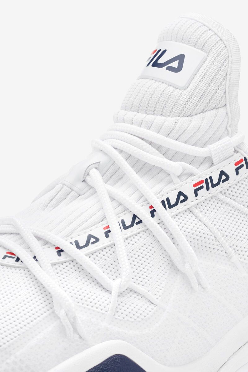 Women's Fila Relectrove Premium Sneakers White / Navy / Red | N4uT3OuxGja
