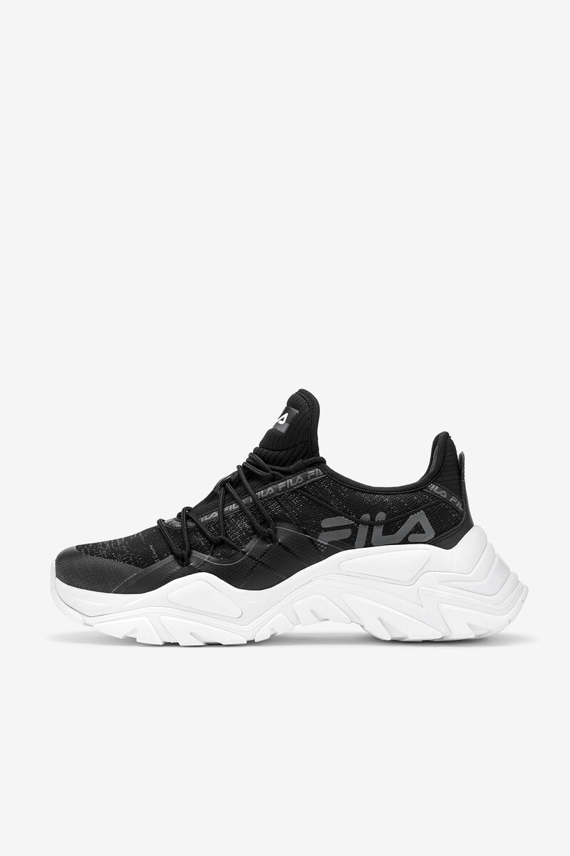 Women's Fila Relectrove Premium Sneakers Black / Black / White | pJCpLLatYKG