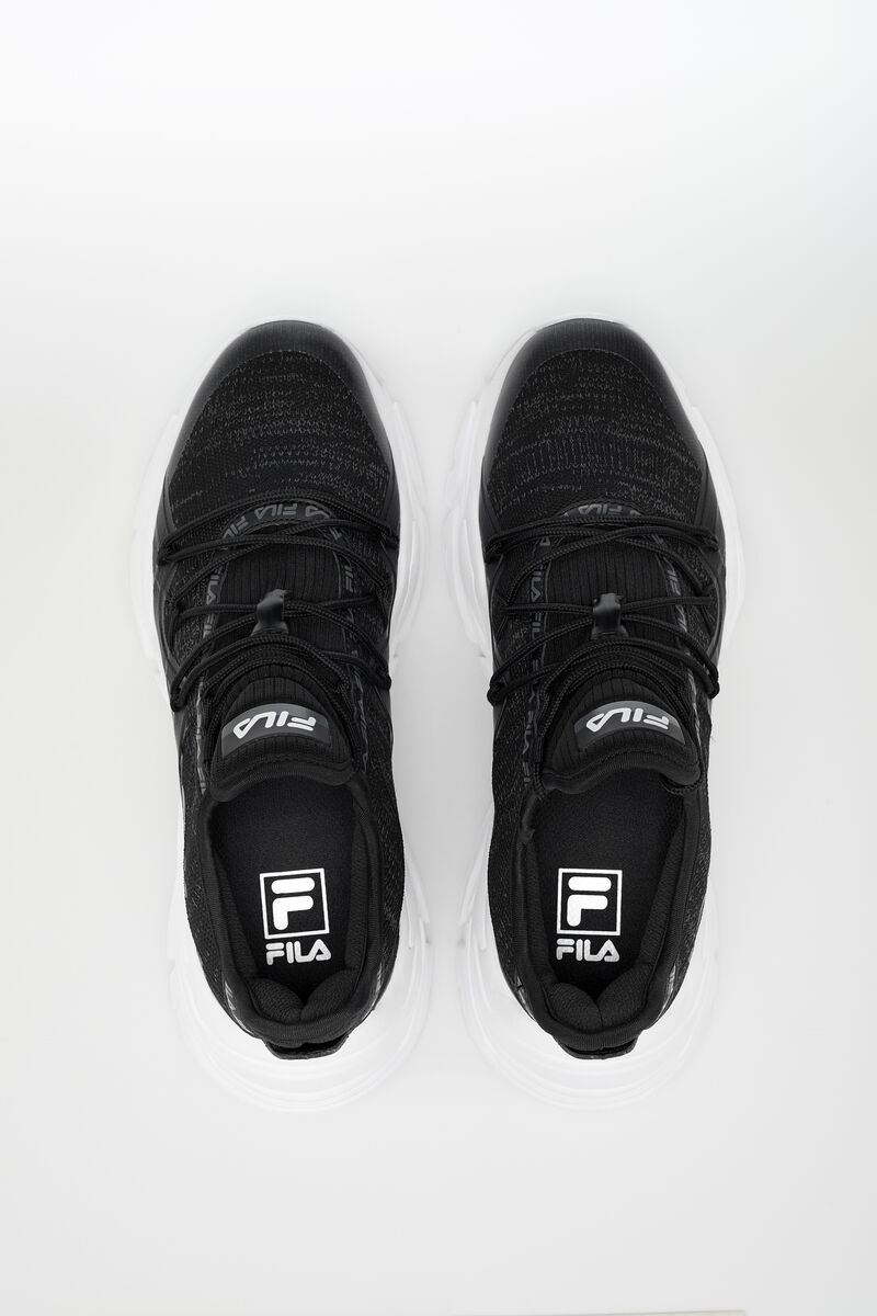 Women's Fila Relectrove Premium Sneakers Black / Black / White | pJCpLLatYKG