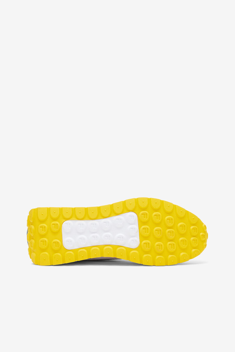 Women's Fila Renno Sneakers White / Blue / Lemon | YTtvaf8LD7F
