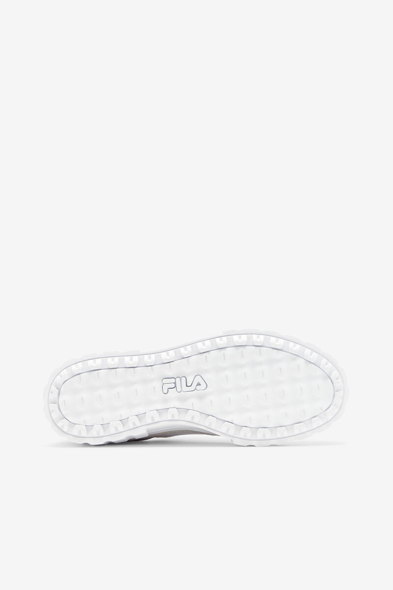 Women's Fila Sandblast Low Sneakers White / White / Metal Gold | Ycr4nfvF6Uw