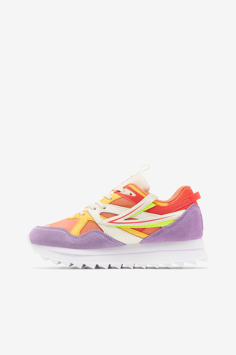Women's Fila Sandenal Orbit Sneakers Orange | 4pLtlQF3BBJ