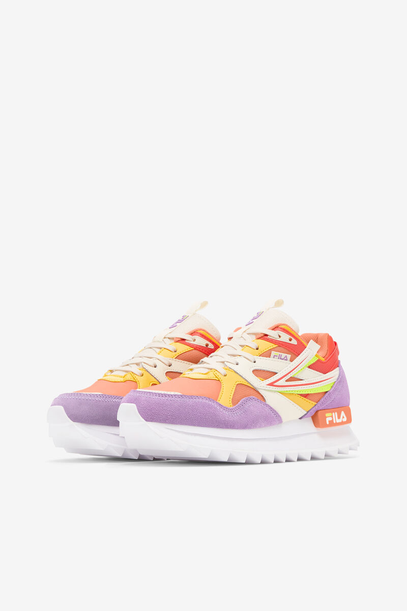 Women's Fila Sandenal Orbit Sneakers Orange | 4pLtlQF3BBJ