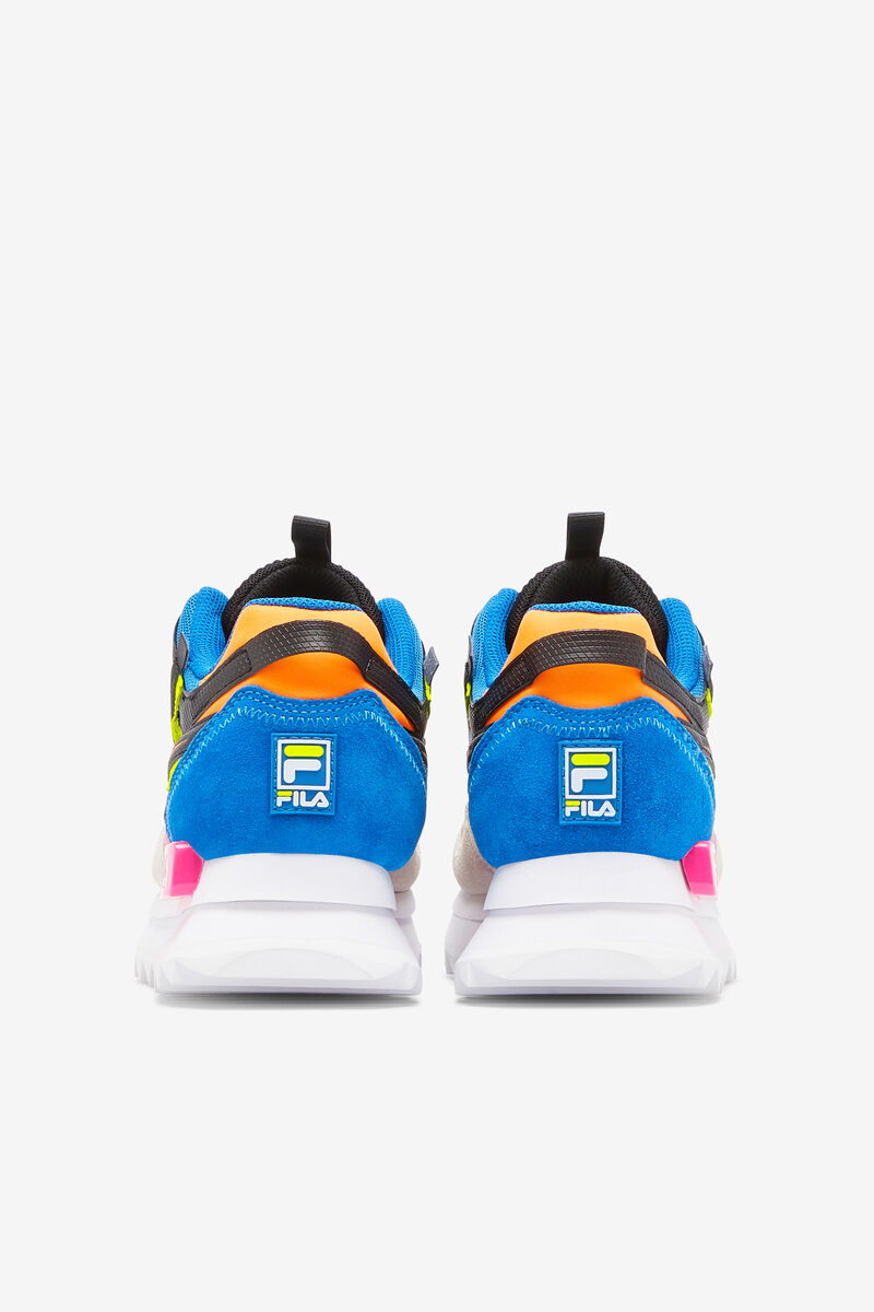 Women's Fila Sandenal Orbit Sneakers Yellow / Pink / Blue | ETvbGe7xC1W