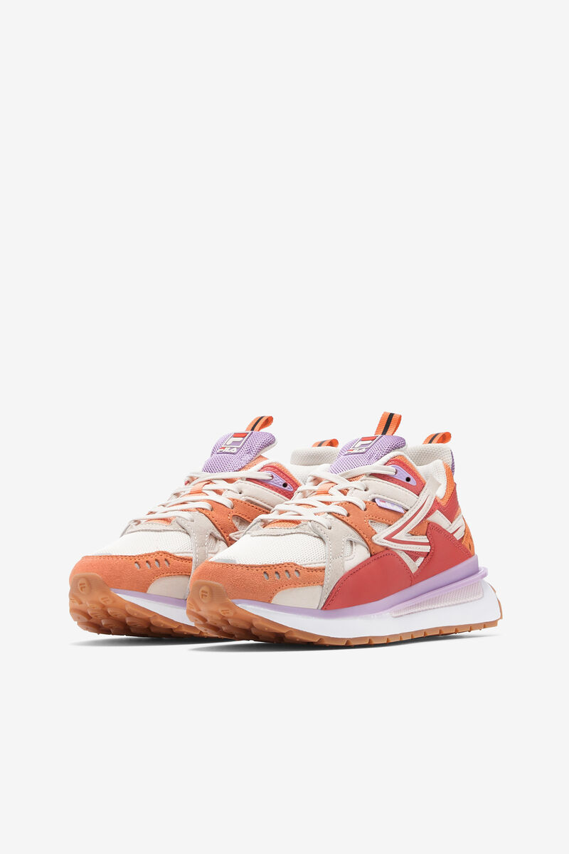 Women's Fila Sandenal Sneakers White / Orange | JMUtsbdE7Oi