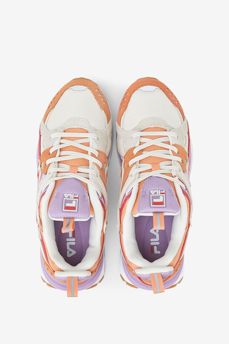 Women's Fila Sandenal Sneakers White / Orange | JMUtsbdE7Oi