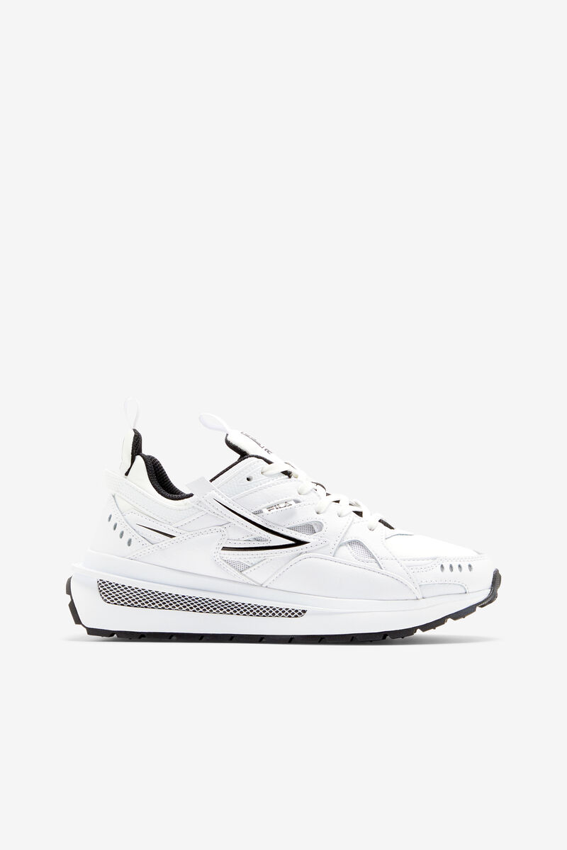 Women\'s Fila Sandenal Sneakers White / White / Black | ceqmXEHTo2Z