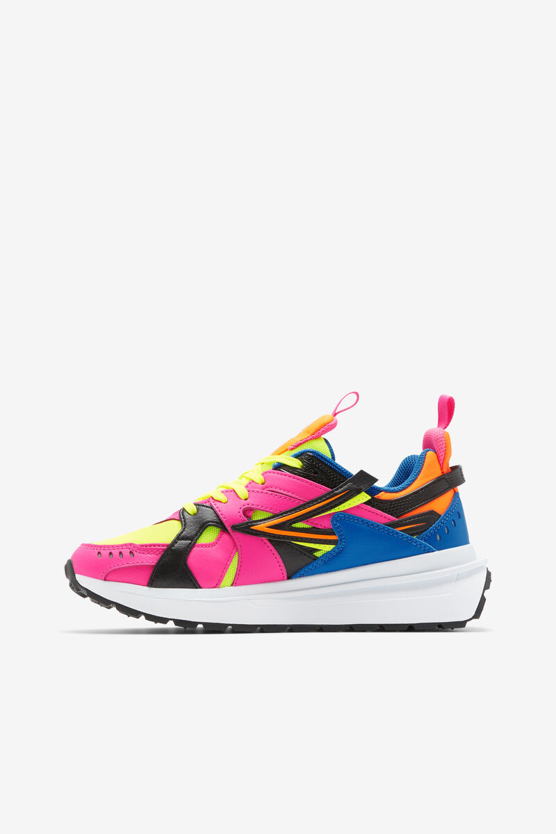 Women's Fila Sandenal Sneakers Yellow / Pink / Blue | JylwrD6Mz7D